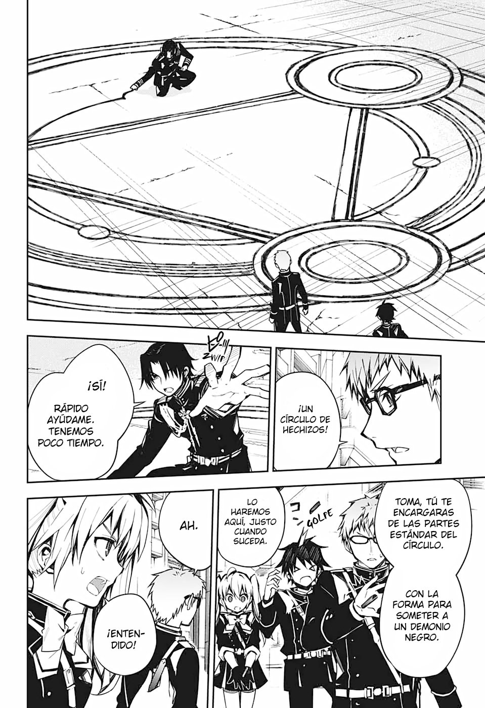 Owari no Seraph Capitulo 100: Un demonio aparece página 9