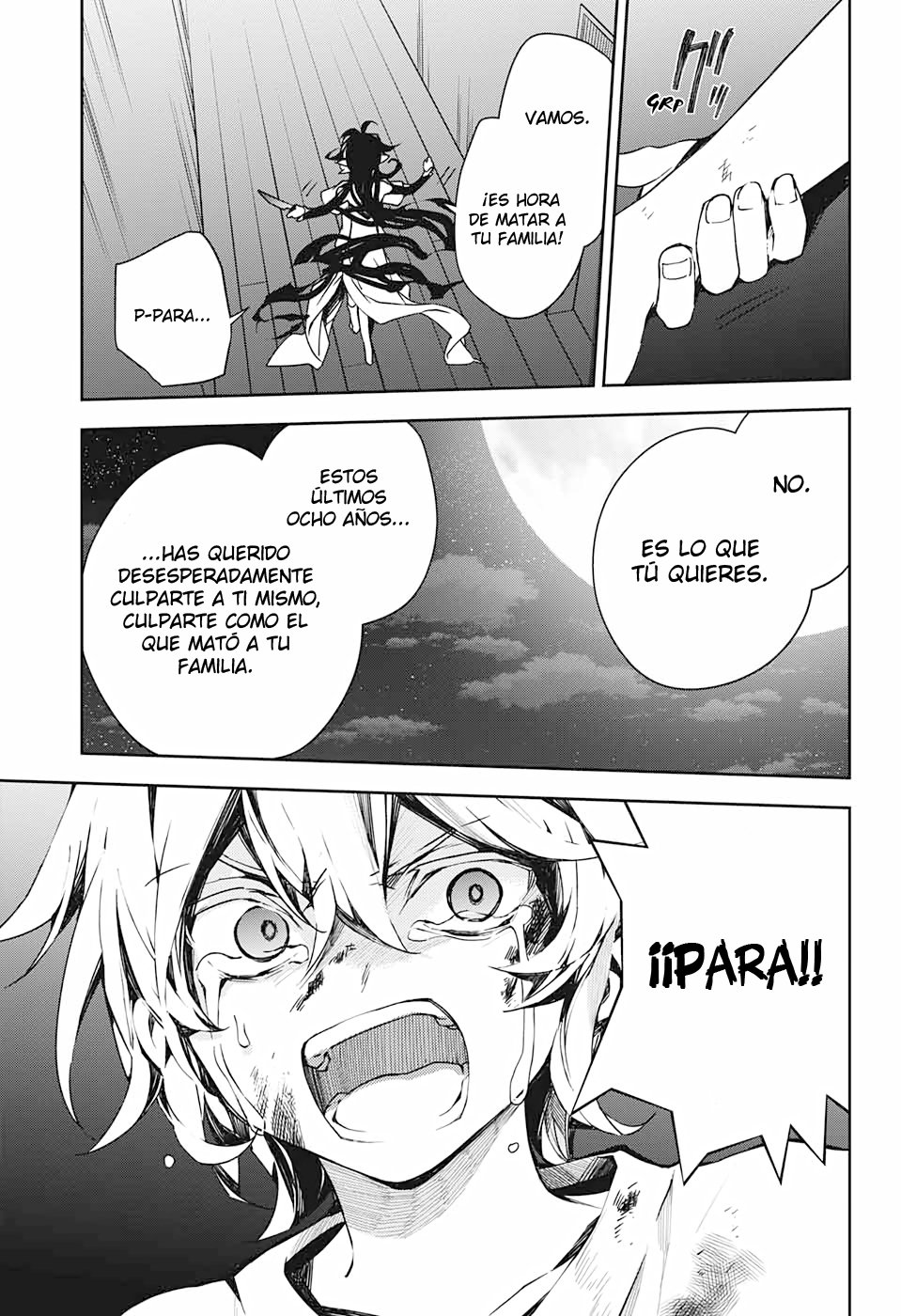 Owari no Seraph Capitulo 101: Mi deseo página 10