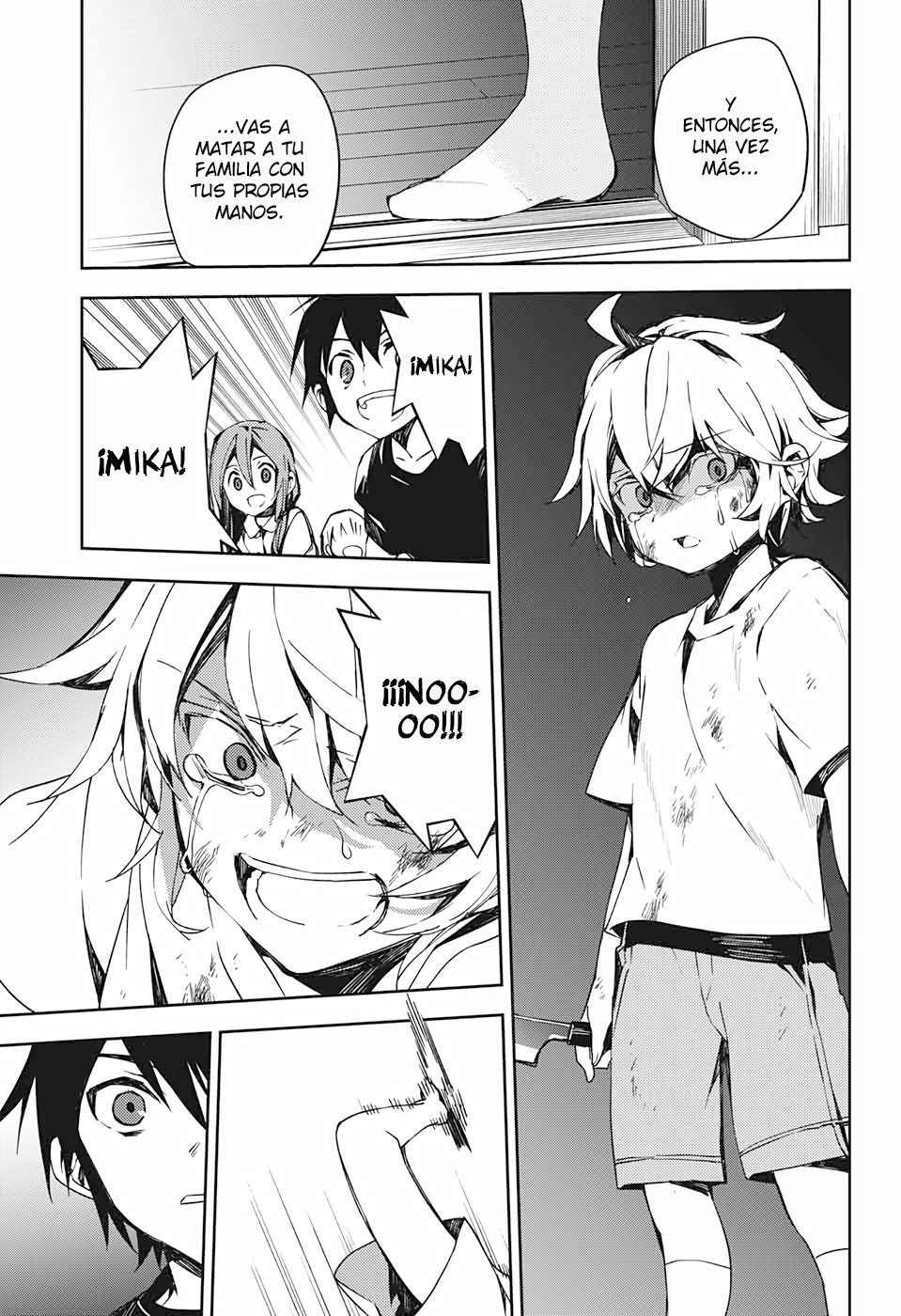 Owari no Seraph Capitulo 101: Mi deseo página 12