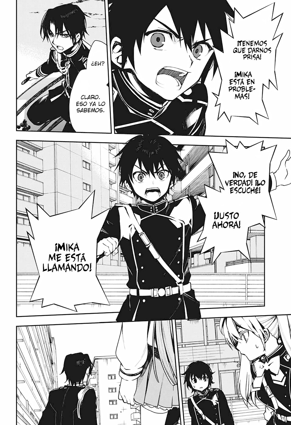 Owari no Seraph Capitulo 101: Mi deseo página 16