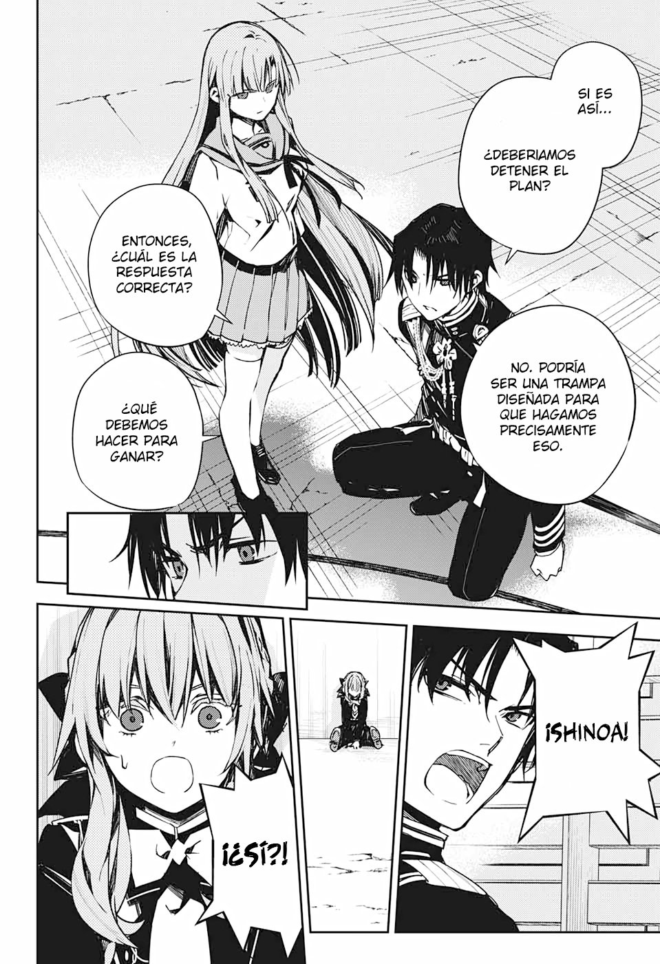 Owari no Seraph Capitulo 101: Mi deseo página 18