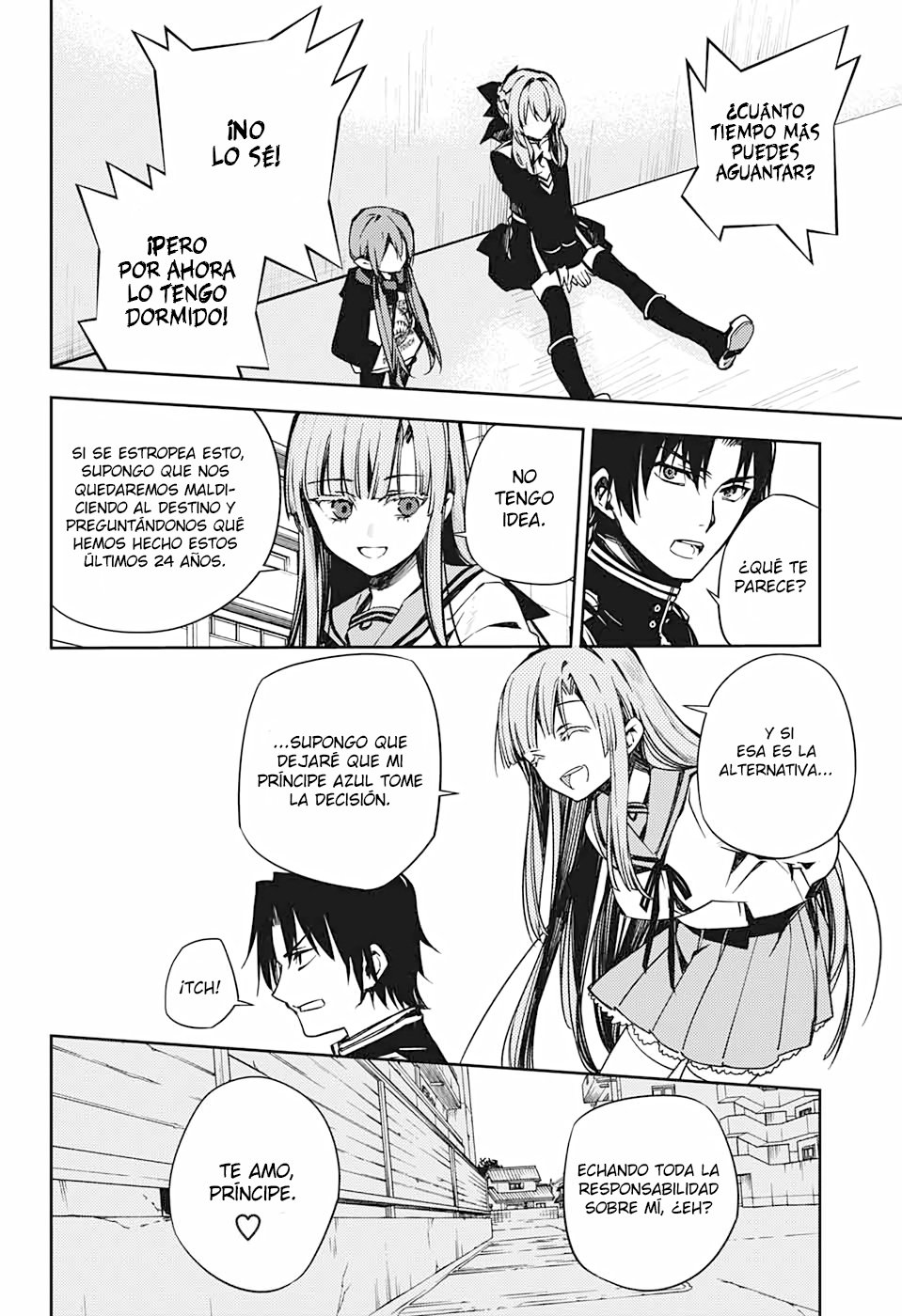 Owari no Seraph Capitulo 101: Mi deseo página 20