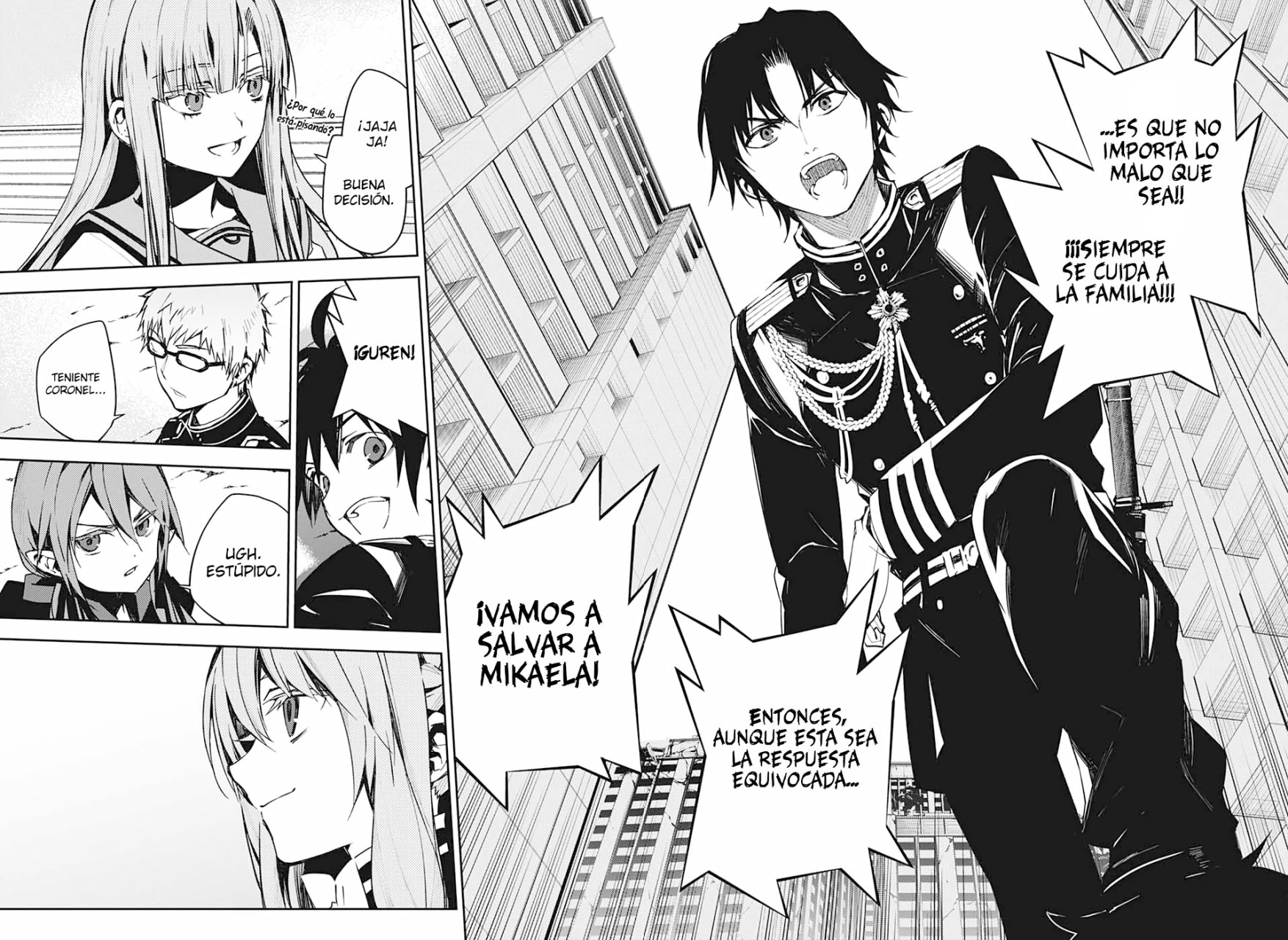 Owari no Seraph Capitulo 101: Mi deseo página 23