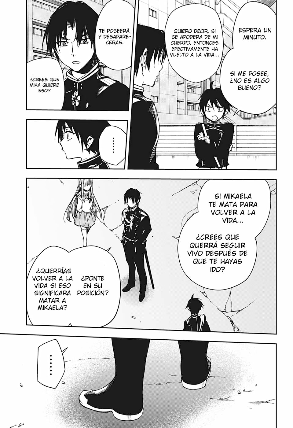 Owari no Seraph Capitulo 101: Mi deseo página 25