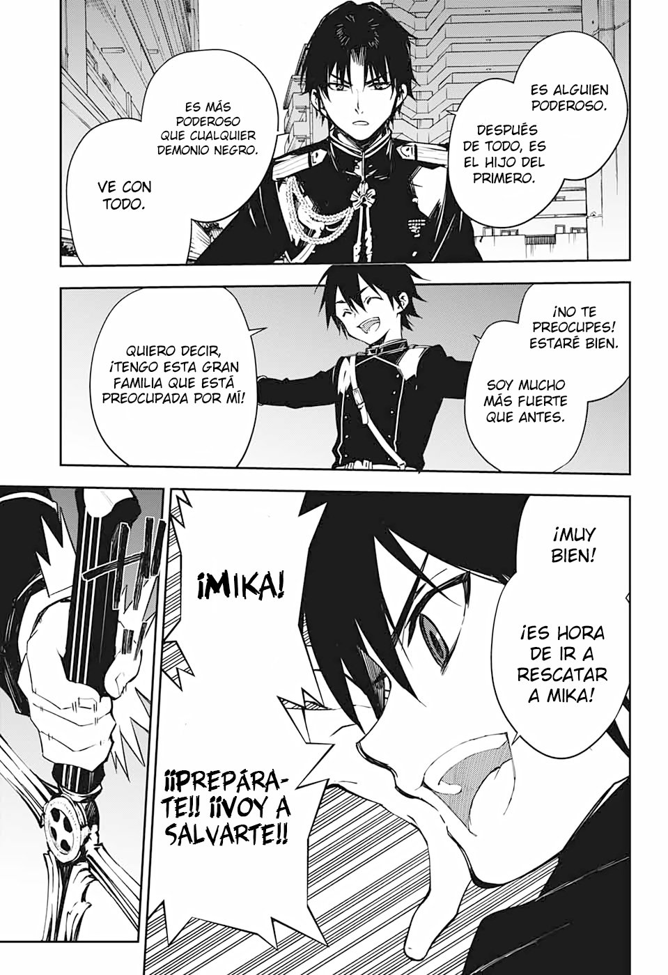 Owari no Seraph Capitulo 101: Mi deseo página 29
