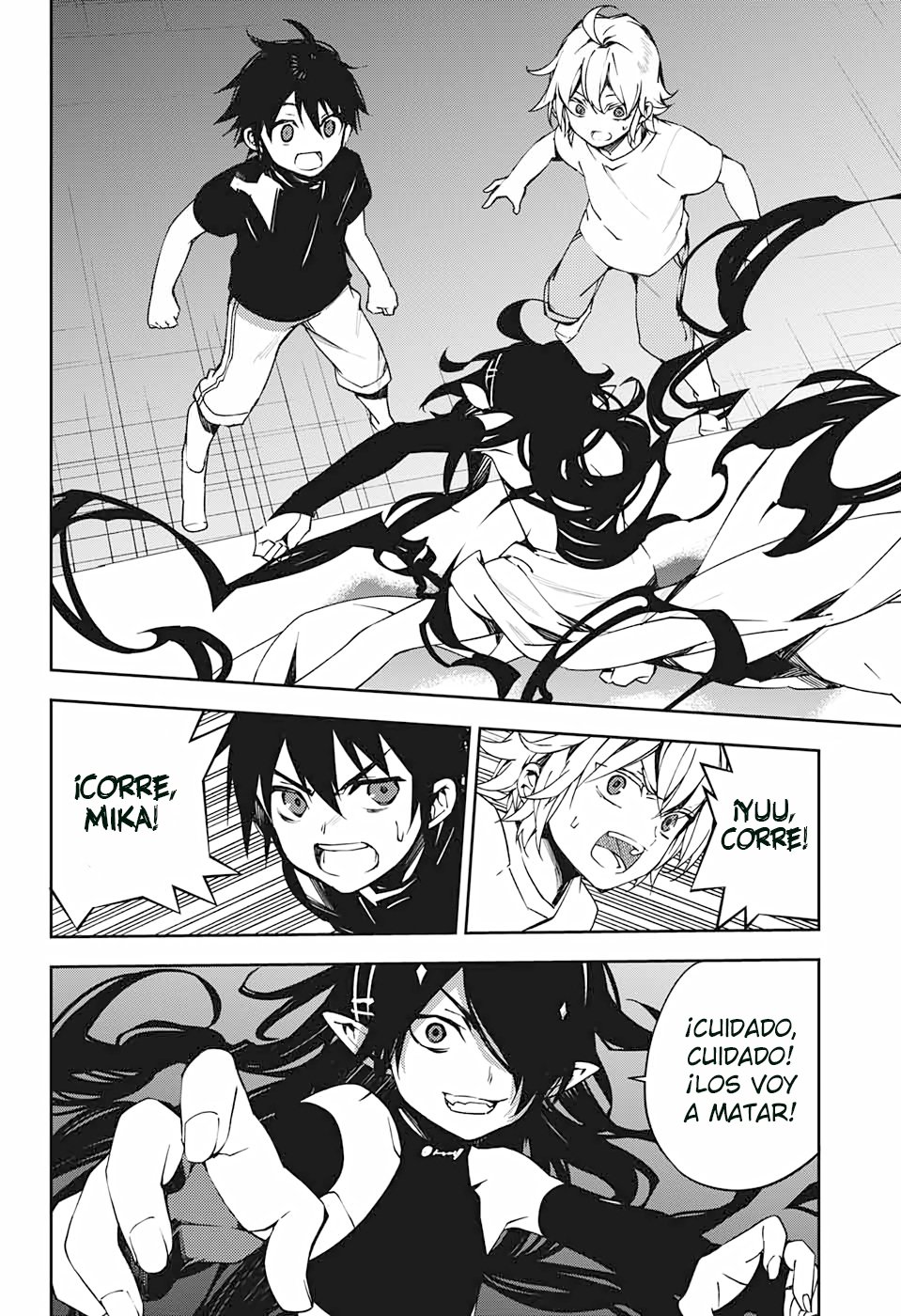 Owari no Seraph Capitulo 101: Mi deseo página 3