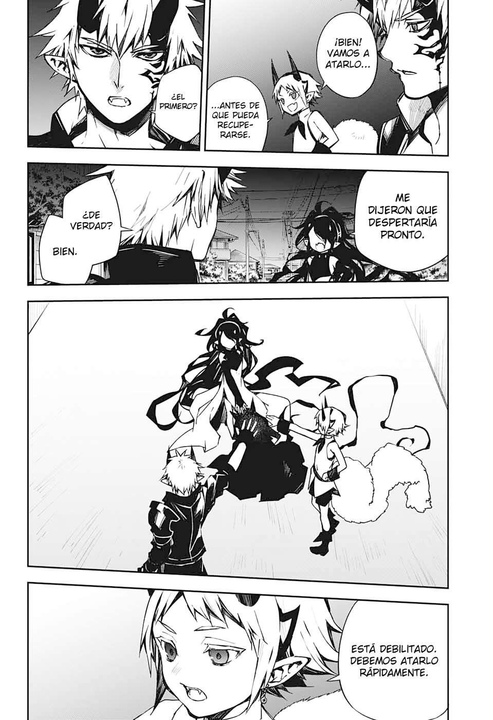 Owari no Seraph Capitulo 101: Mi deseo página 34