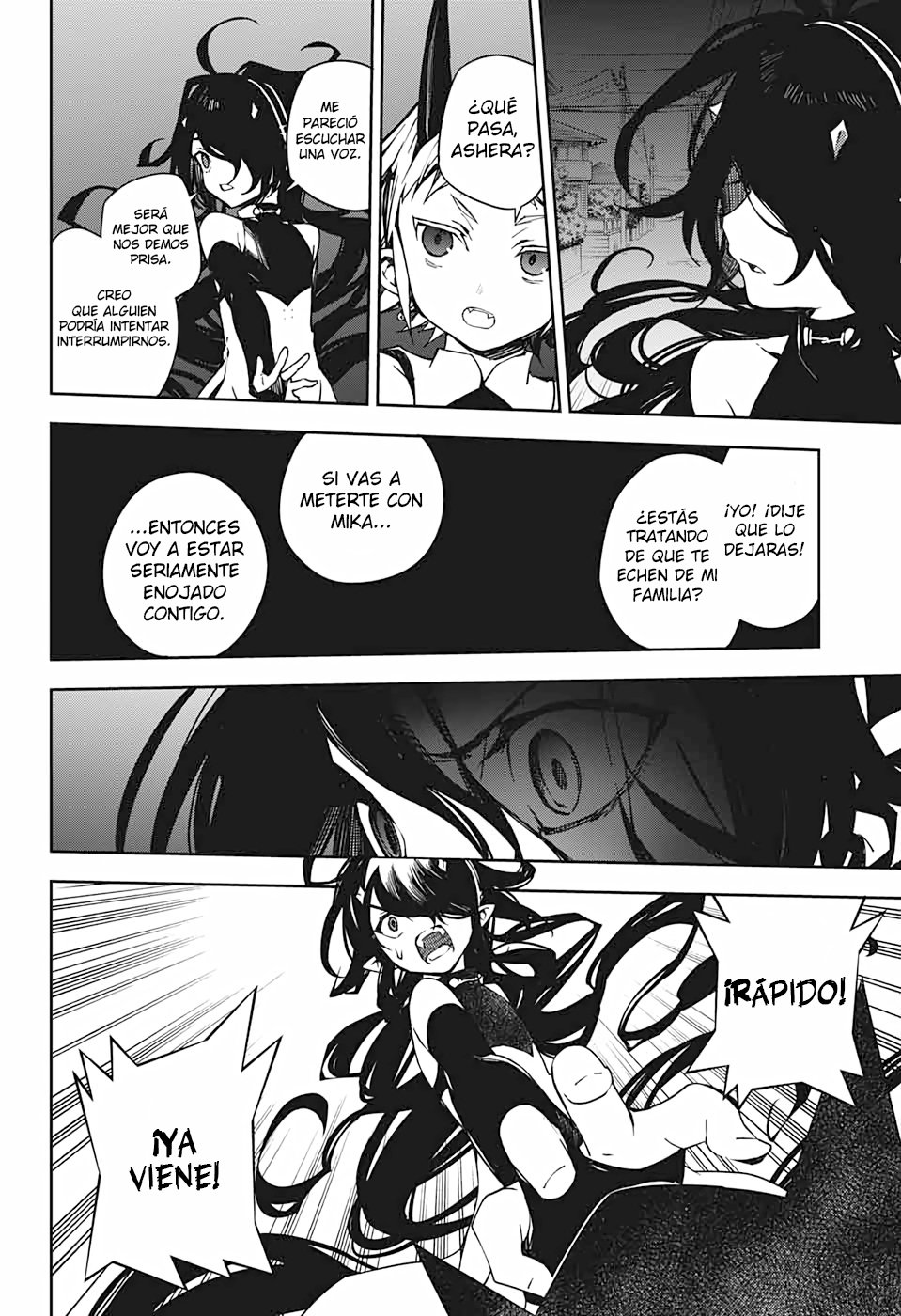 Owari no Seraph Capitulo 101: Mi deseo página 36