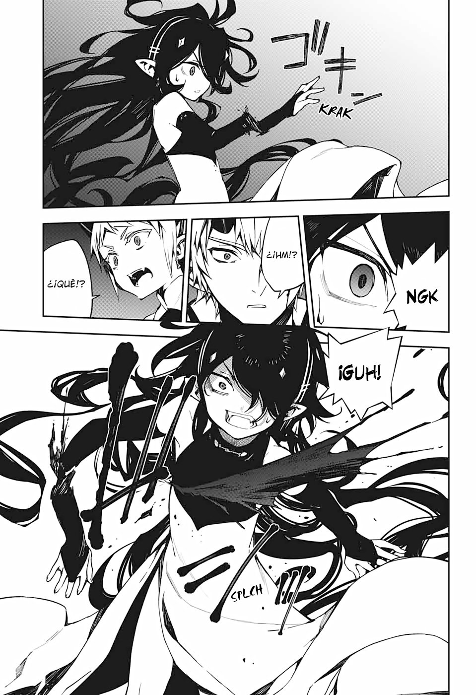 Owari no Seraph Capitulo 101: Mi deseo página 37