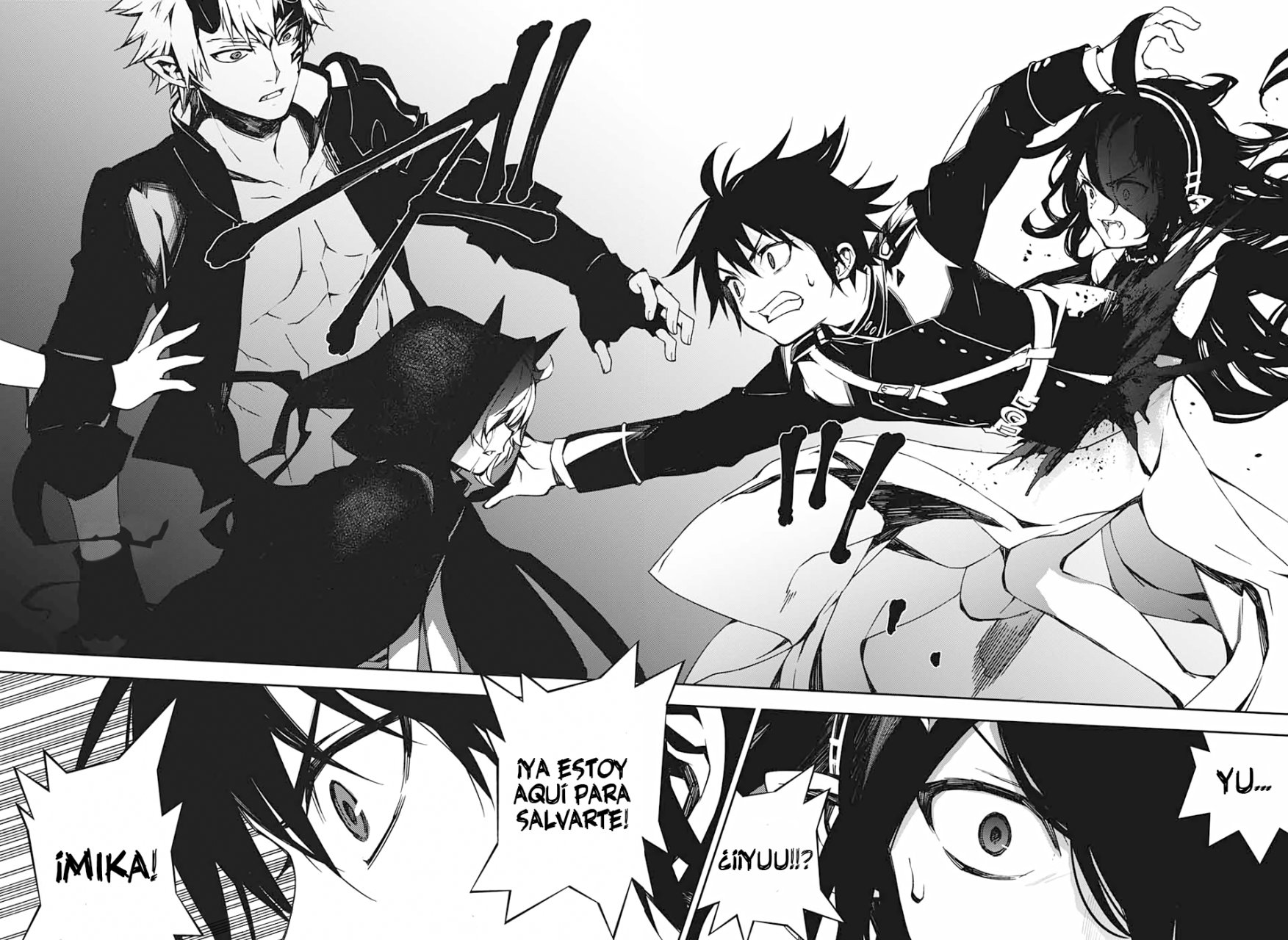 Owari no Seraph Capitulo 101: Mi deseo página 38
