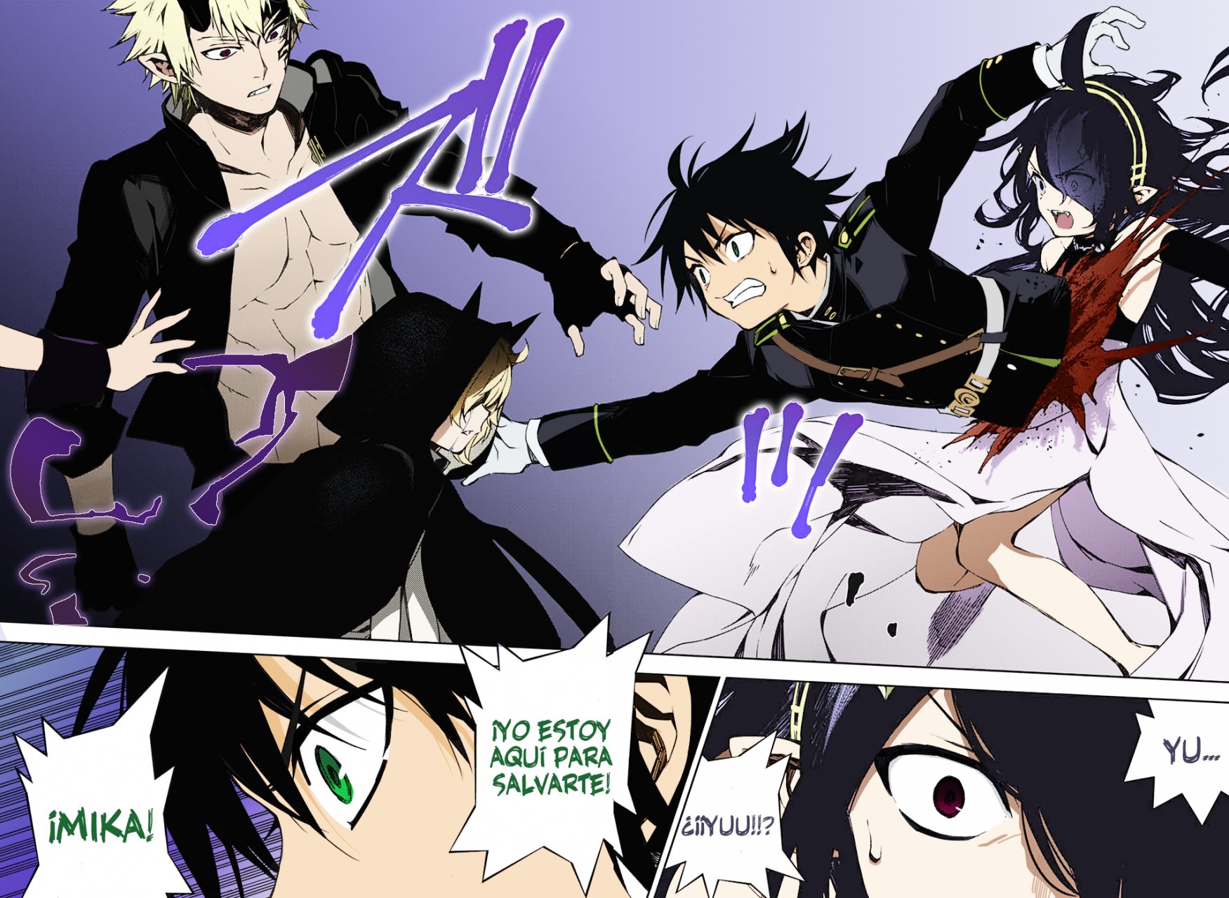 Owari no Seraph Capitulo 101: Mi deseo página 39