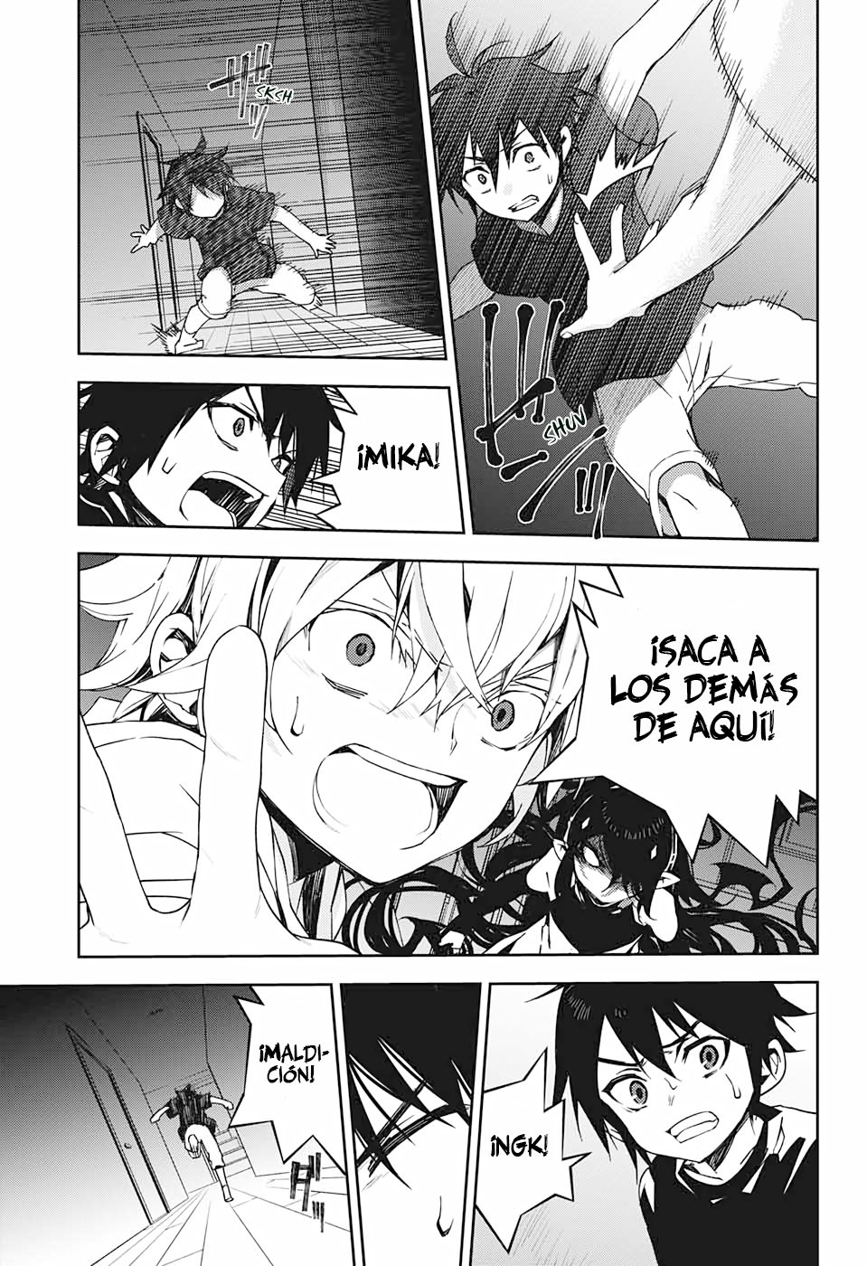 Owari no Seraph Capitulo 101: Mi deseo página 4