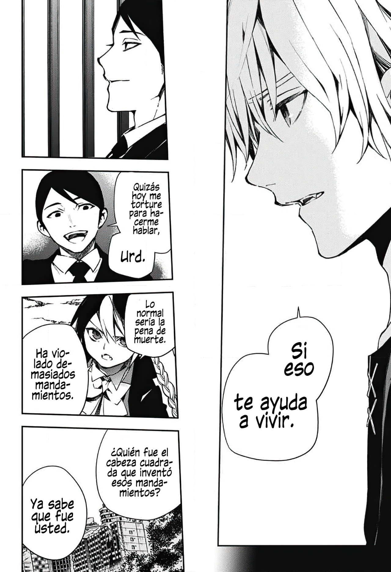 Owari no Seraph Capitulo 105: Saito y Urd página 28