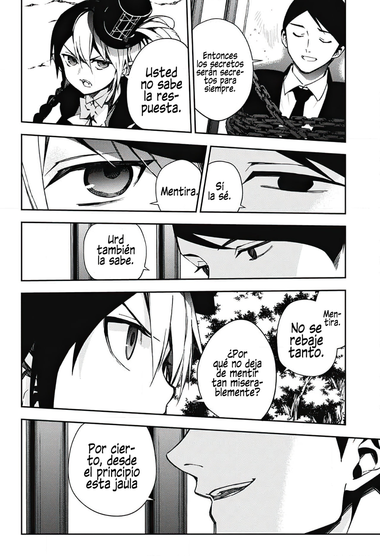 Owari no Seraph Capitulo 105: Saito y Urd página 35