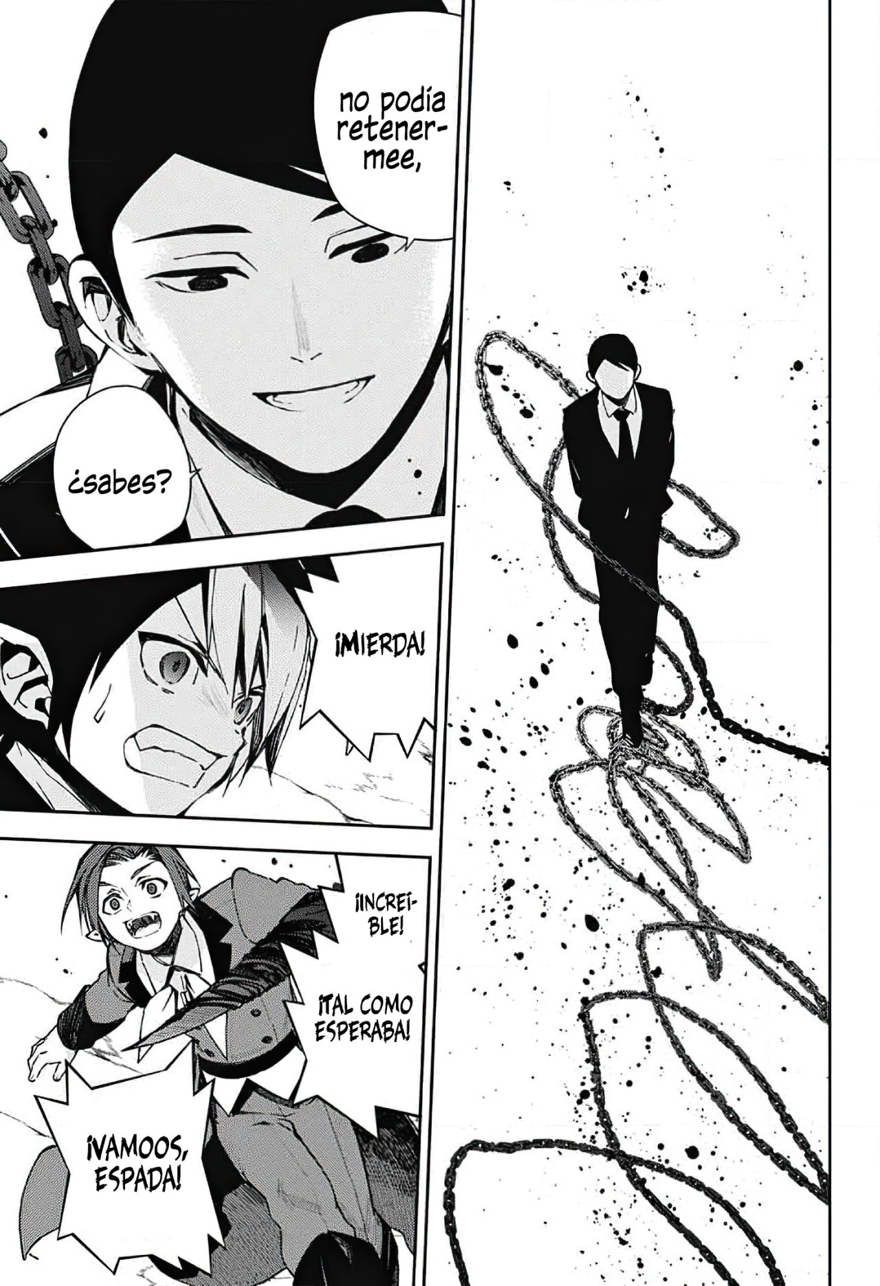 Owari no Seraph Capitulo 105: Saito y Urd página 38