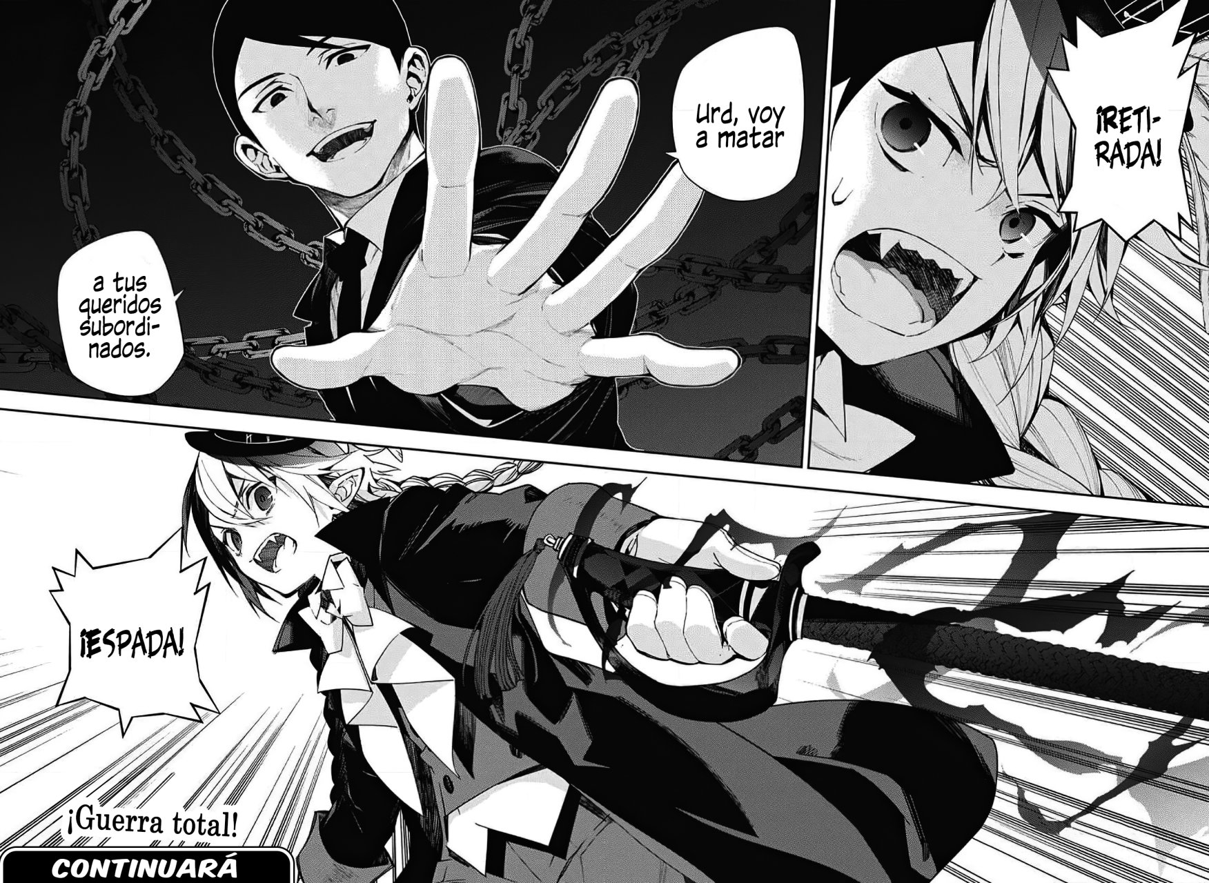 Owari no Seraph Capitulo 105: Saito y Urd página 39