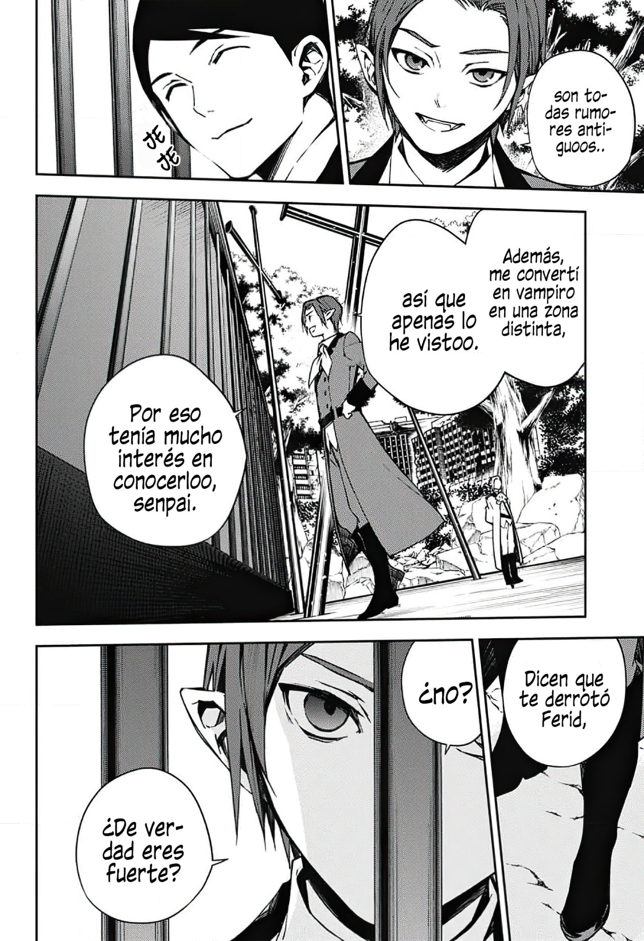 Owari no Seraph Capitulo 105: Saito y Urd página 7