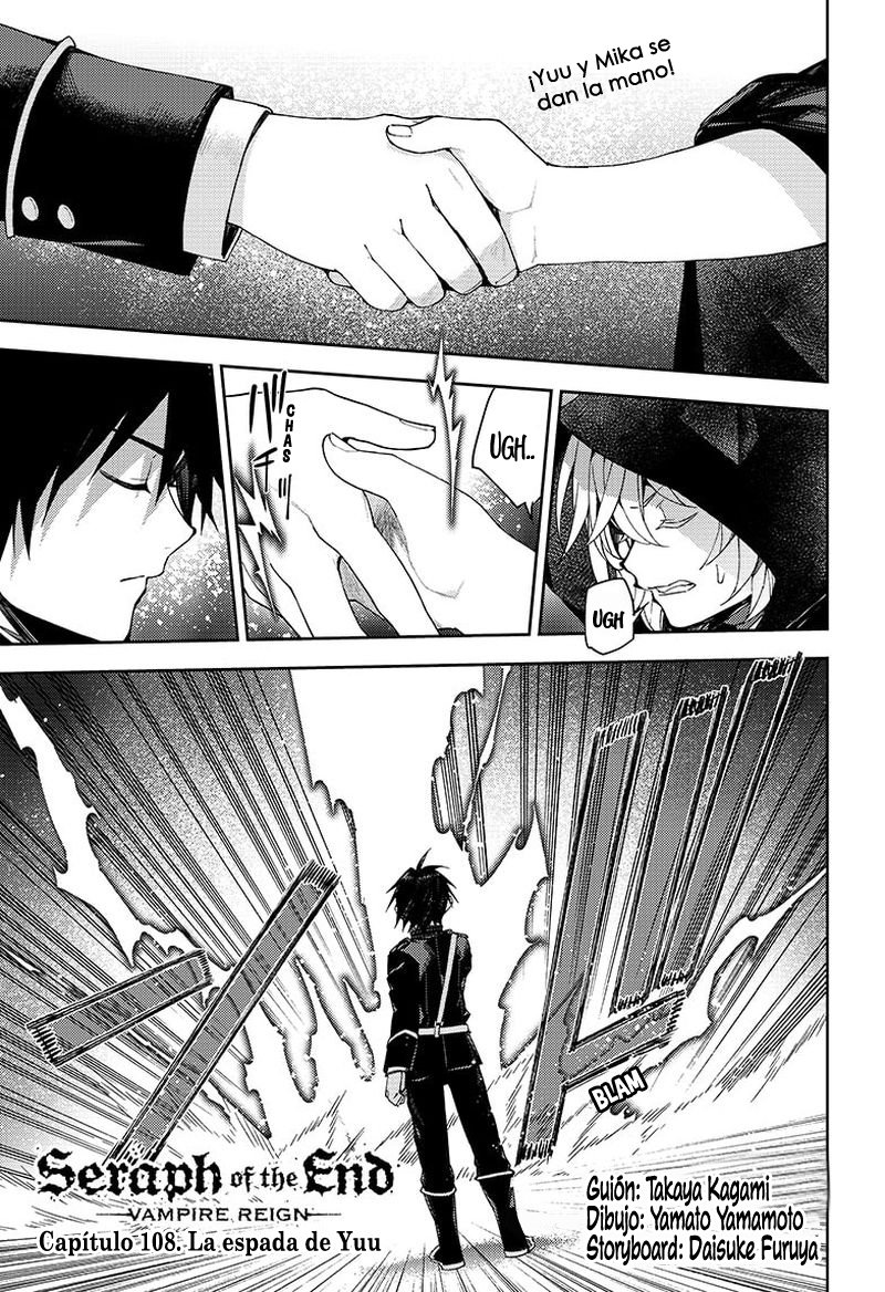 Owari no Seraph Capitulo 108: La espada de Yuu página 2
