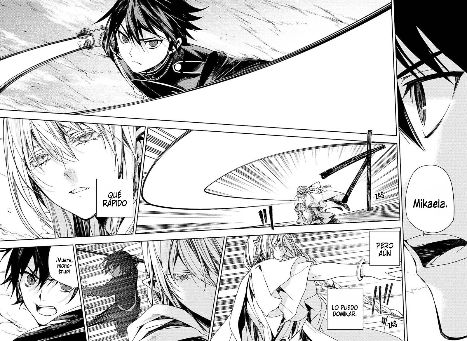 Owari no Seraph Capitulo 108: La espada de Yuu página 8