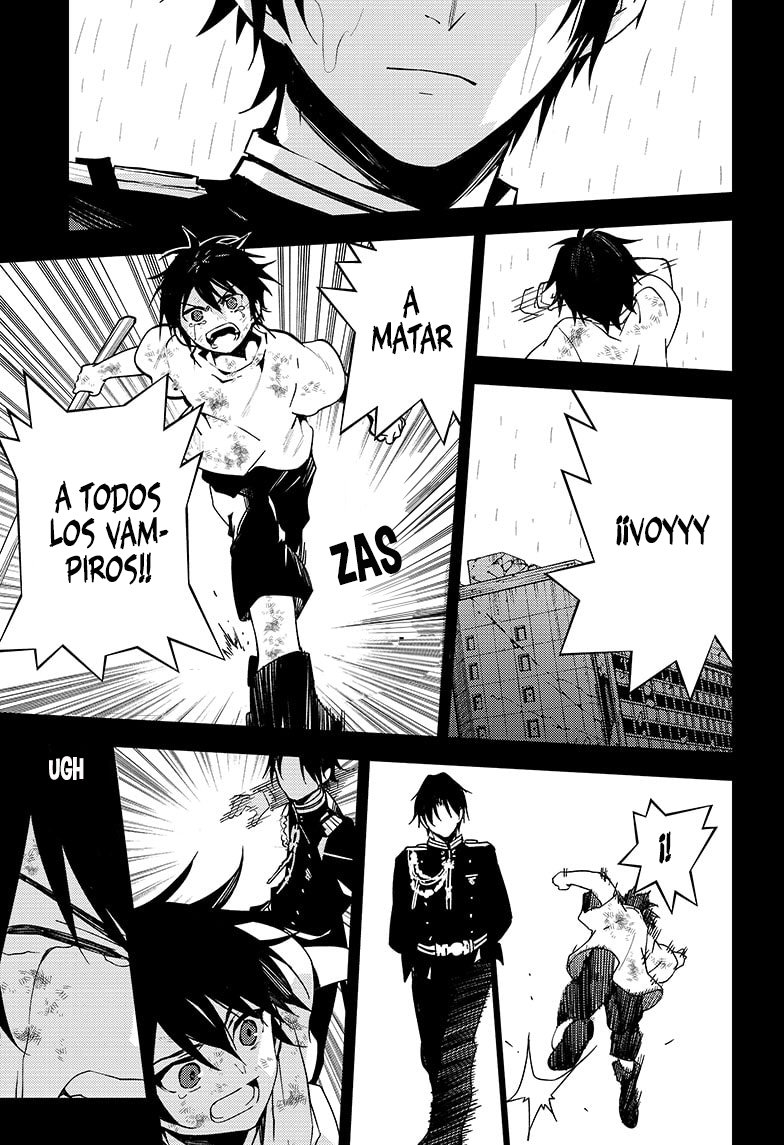 Owari no Seraph Capitulo 109: Las fichas se mueven página 12
