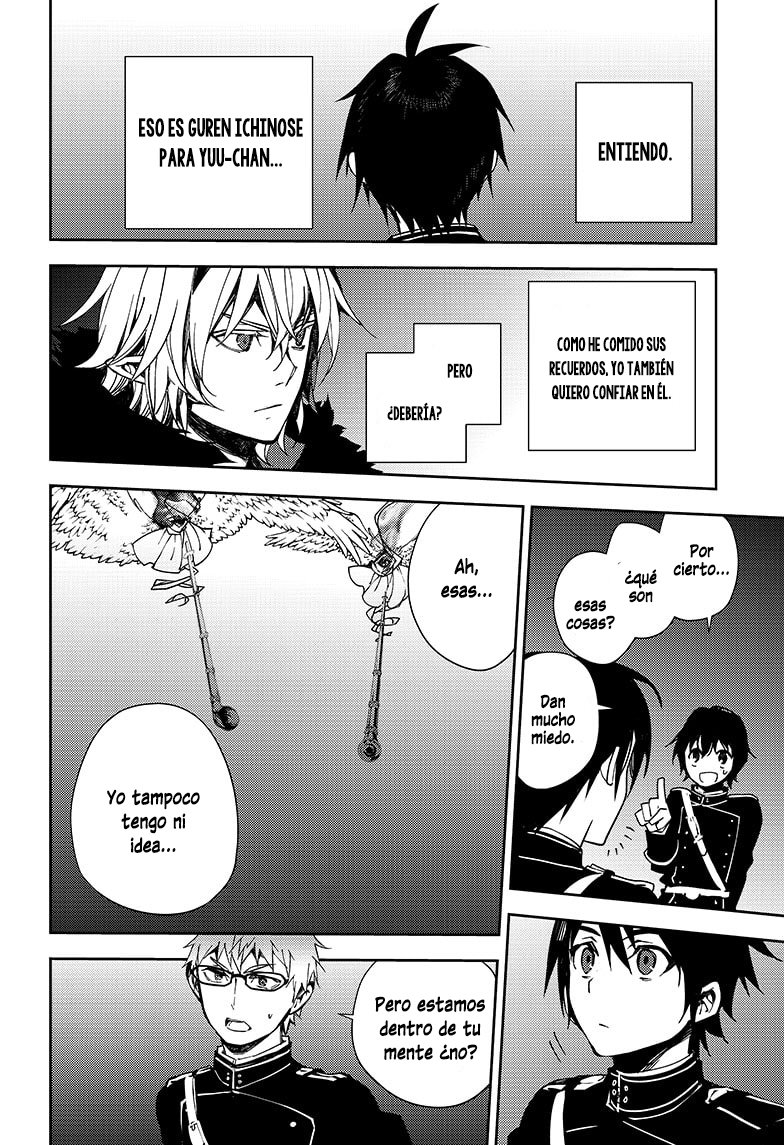Owari no Seraph Capitulo 109: Las fichas se mueven página 17