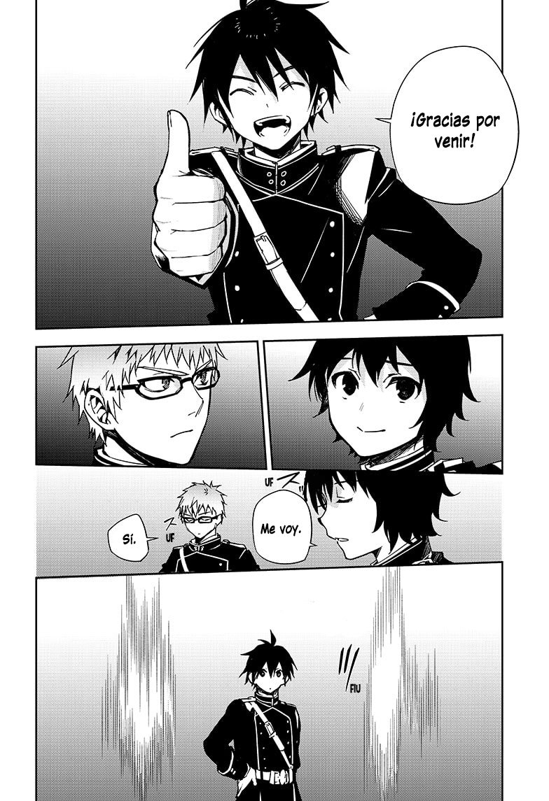 Owari no Seraph Capitulo 109: Las fichas se mueven página 19