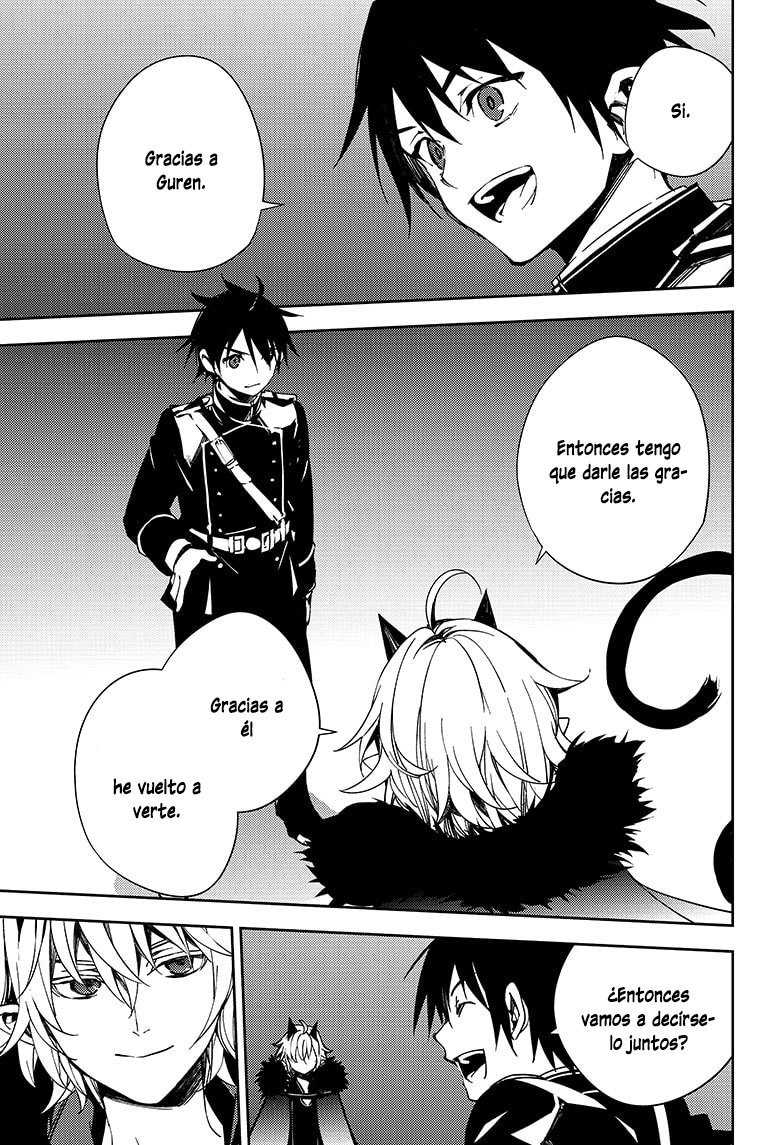 Owari no Seraph Capitulo 109: Las fichas se mueven página 22