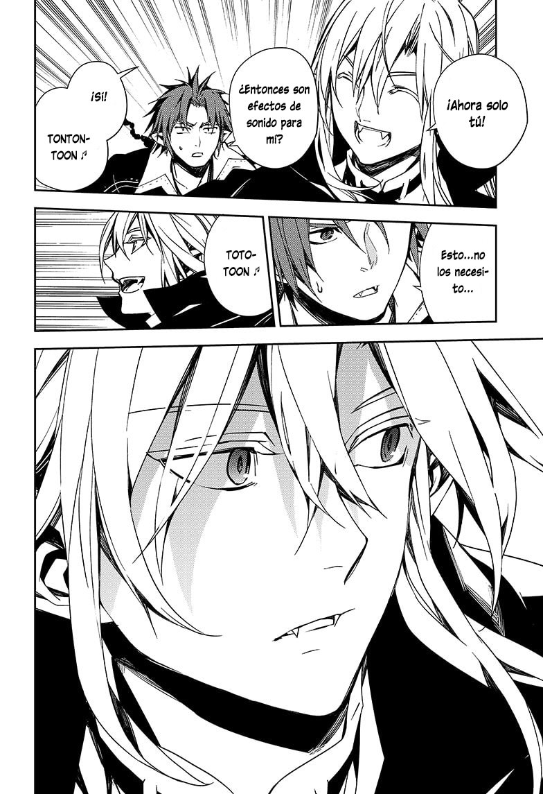 Owari no Seraph Capitulo 109: Las fichas se mueven página 27