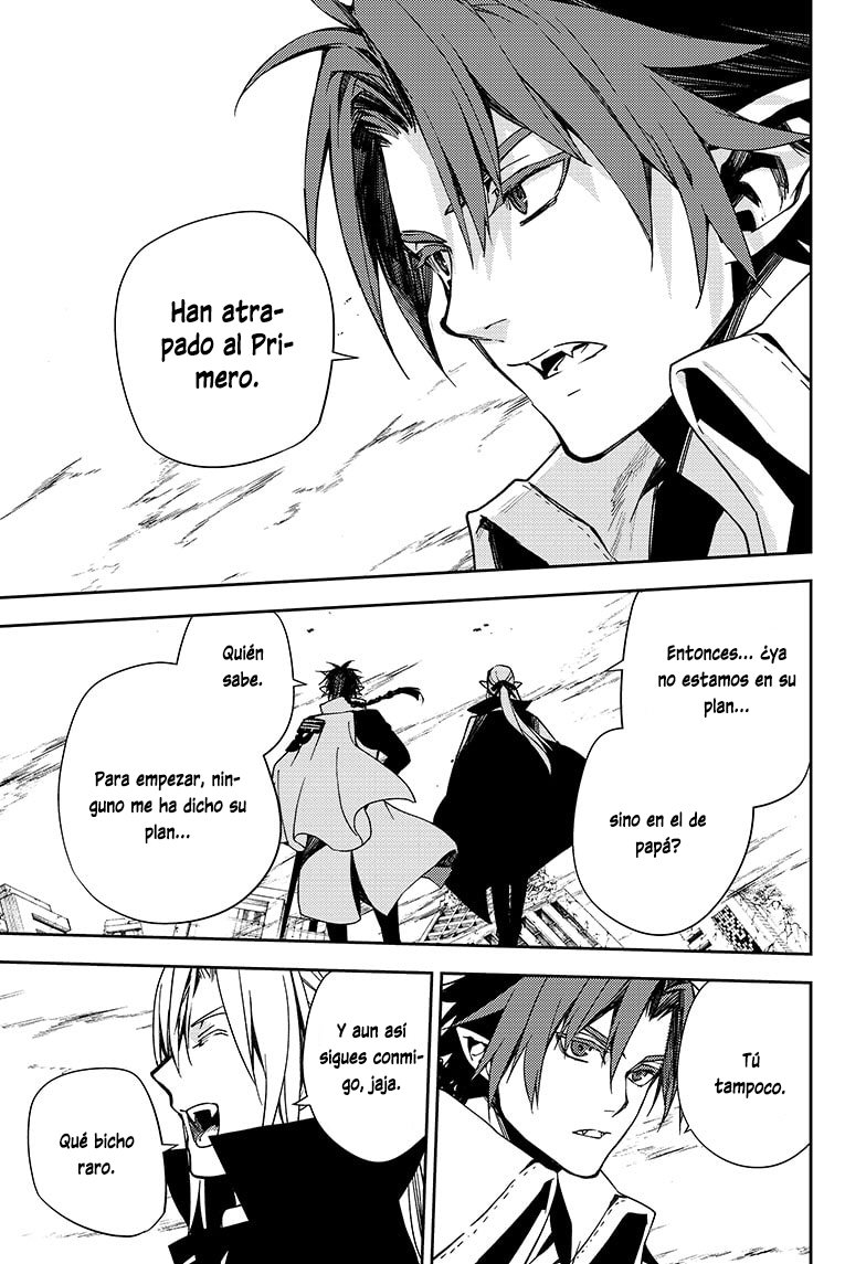 Owari no Seraph Capitulo 109: Las fichas se mueven página 30