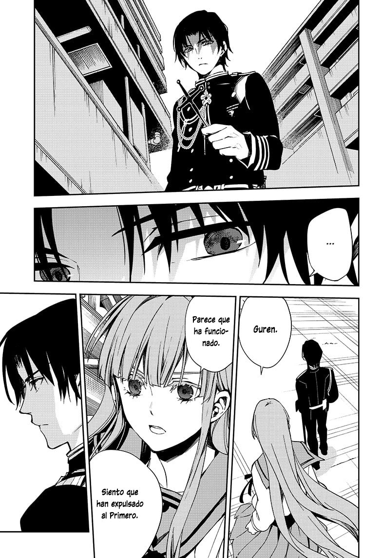Owari no Seraph Capitulo 109: Las fichas se mueven página 32