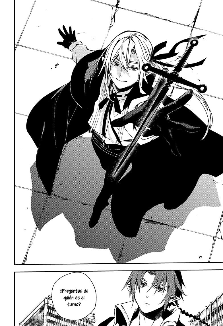 Owari no Seraph Capitulo 109: Las fichas se mueven página 41