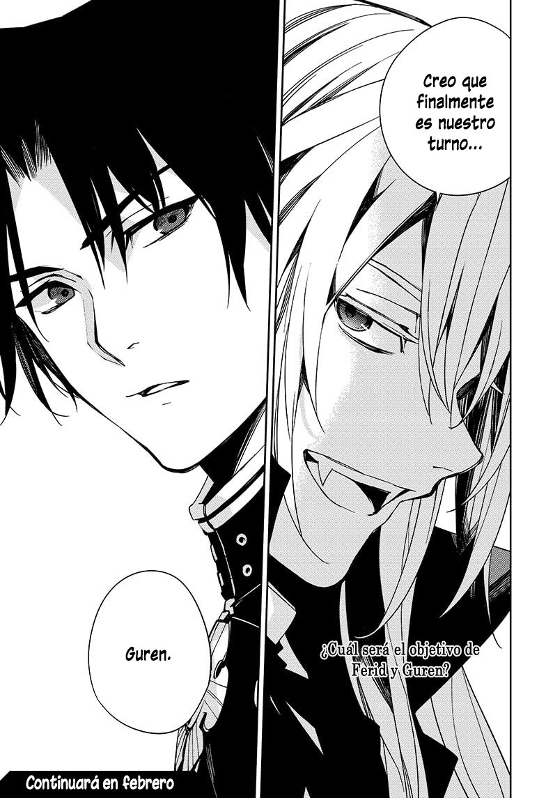 Owari no Seraph Capitulo 109: Las fichas se mueven página 42