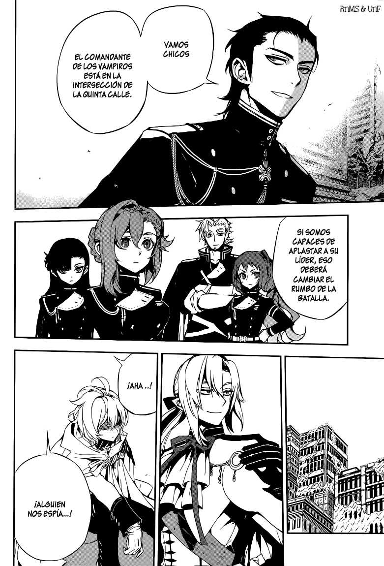 Owari no Seraph Capitulo 11: El contrato de la Reina página 16