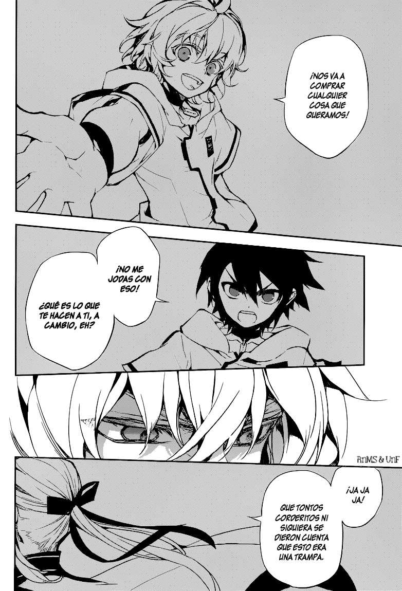 Owari no Seraph Capitulo 11: El contrato de la Reina página 20