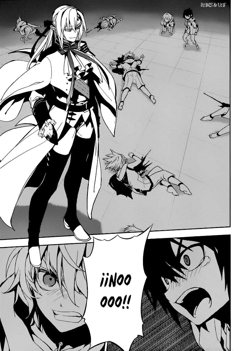 Owari no Seraph Capitulo 11: El contrato de la Reina página 21