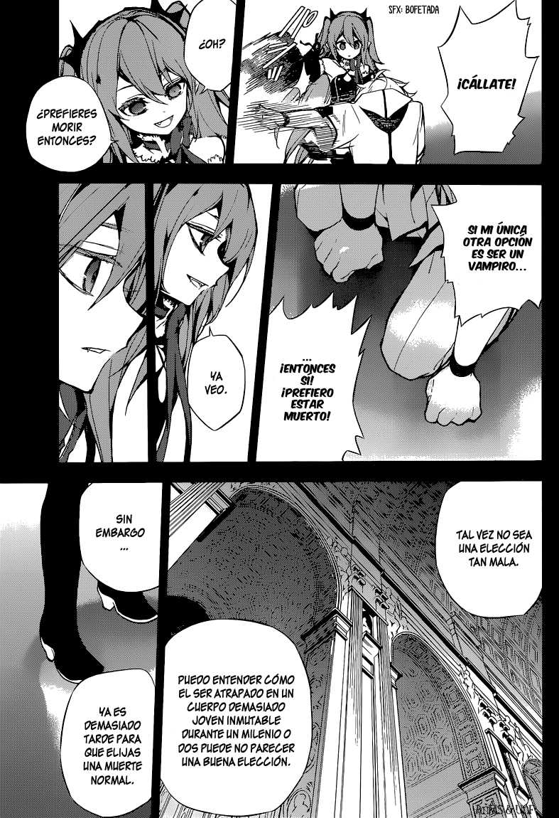 Owari no Seraph Capitulo 11: El contrato de la Reina página 29