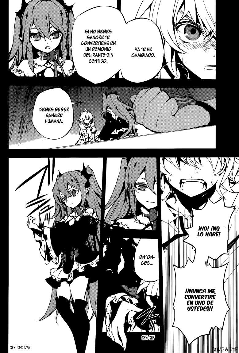 Owari no Seraph Capitulo 11: El contrato de la Reina página 30