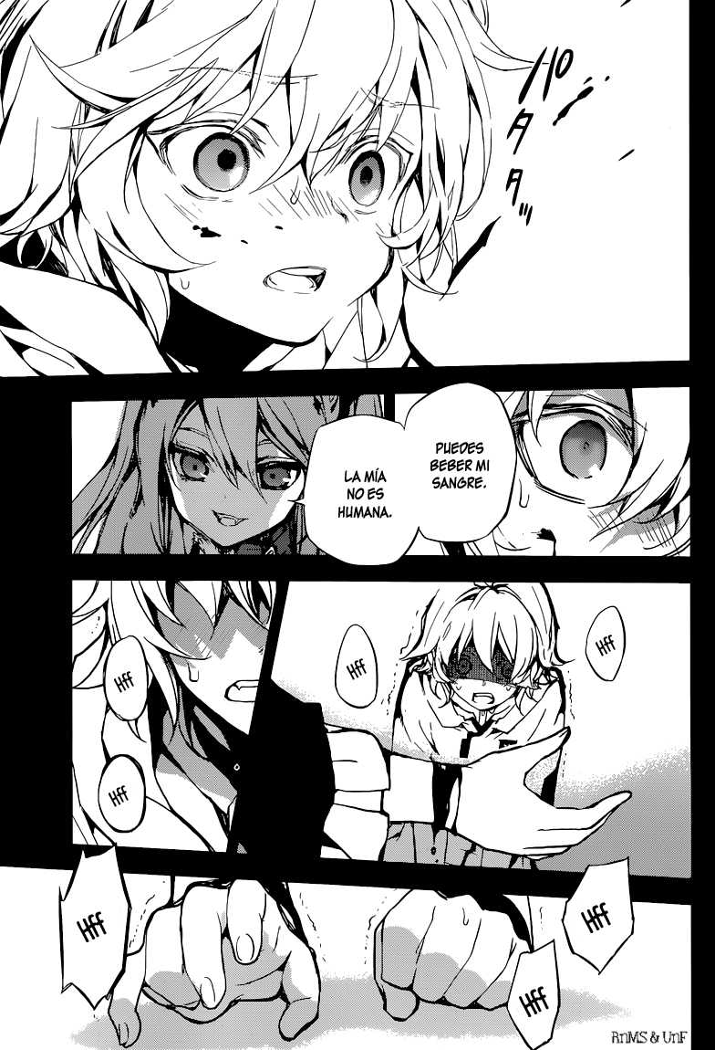 Owari no Seraph Capitulo 11: El contrato de la Reina página 31