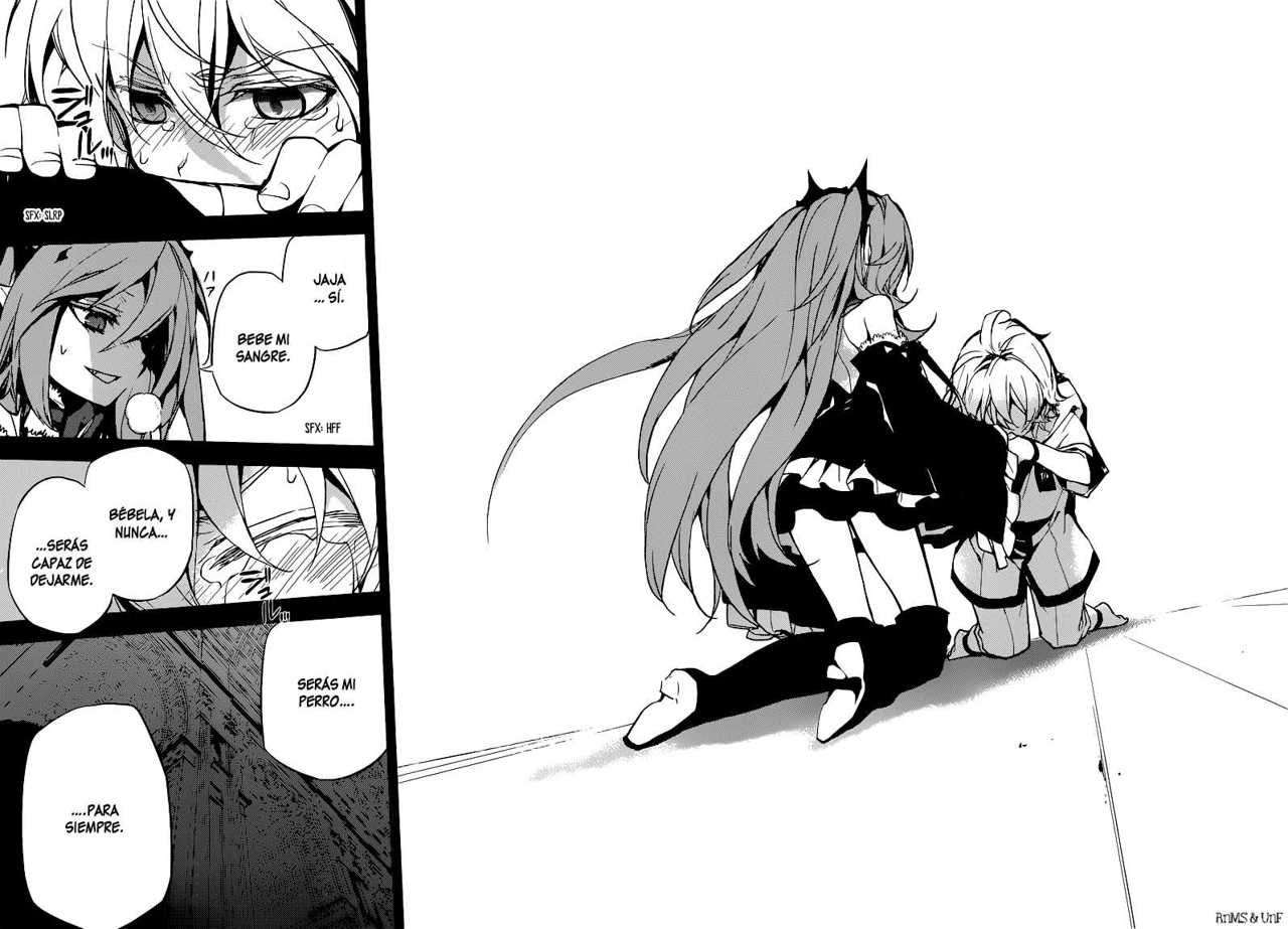 Owari no Seraph Capitulo 11: El contrato de la Reina página 32