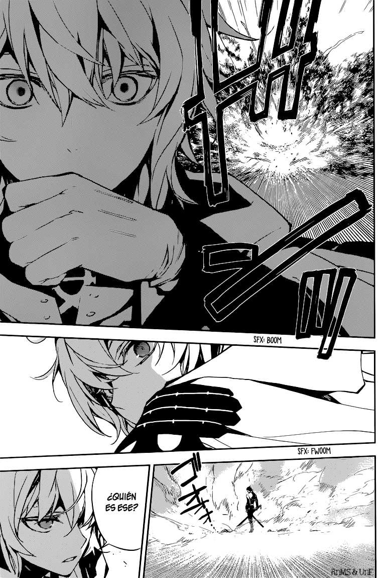 Owari no Seraph Capitulo 11: El contrato de la Reina página 34