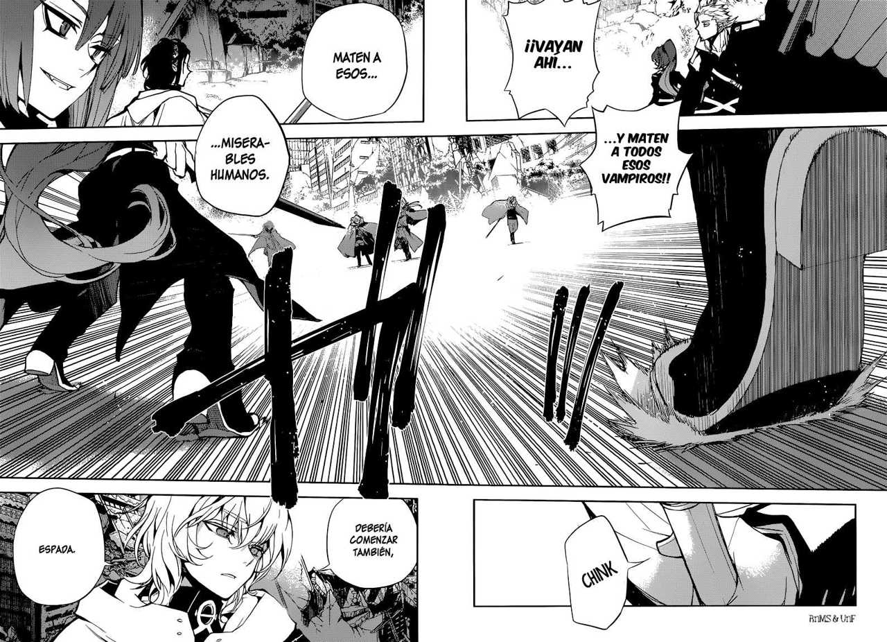 Owari no Seraph Capitulo 11: El contrato de la Reina página 39