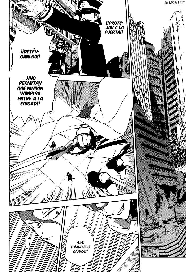 Owari no Seraph Capitulo 11: El contrato de la Reina página 40