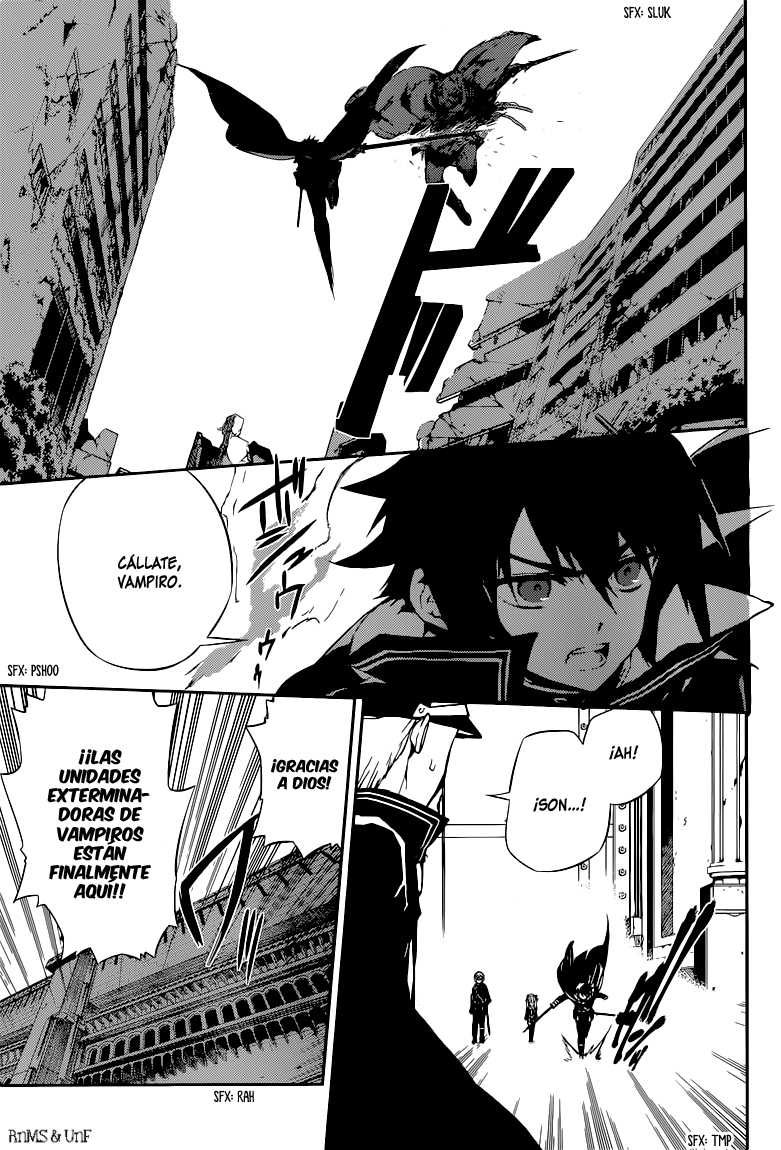 Owari no Seraph Capitulo 11: El contrato de la Reina página 41