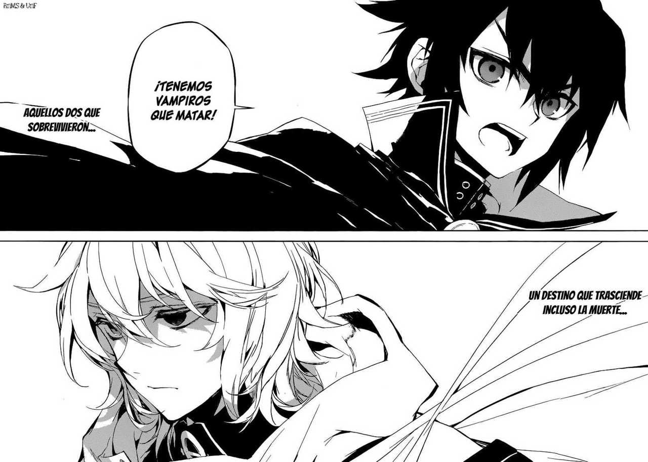 Owari no Seraph Capitulo 11: El contrato de la Reina página 44