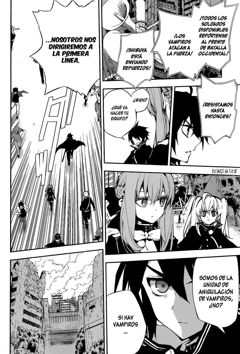 Owari no Seraph Capitulo 11: El contrato de la Reina página 8