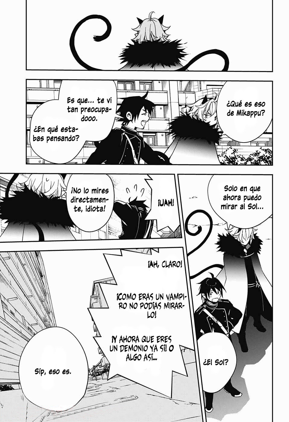 Owari no Seraph Capitulo 110: Saca a la luz el pasado página 10