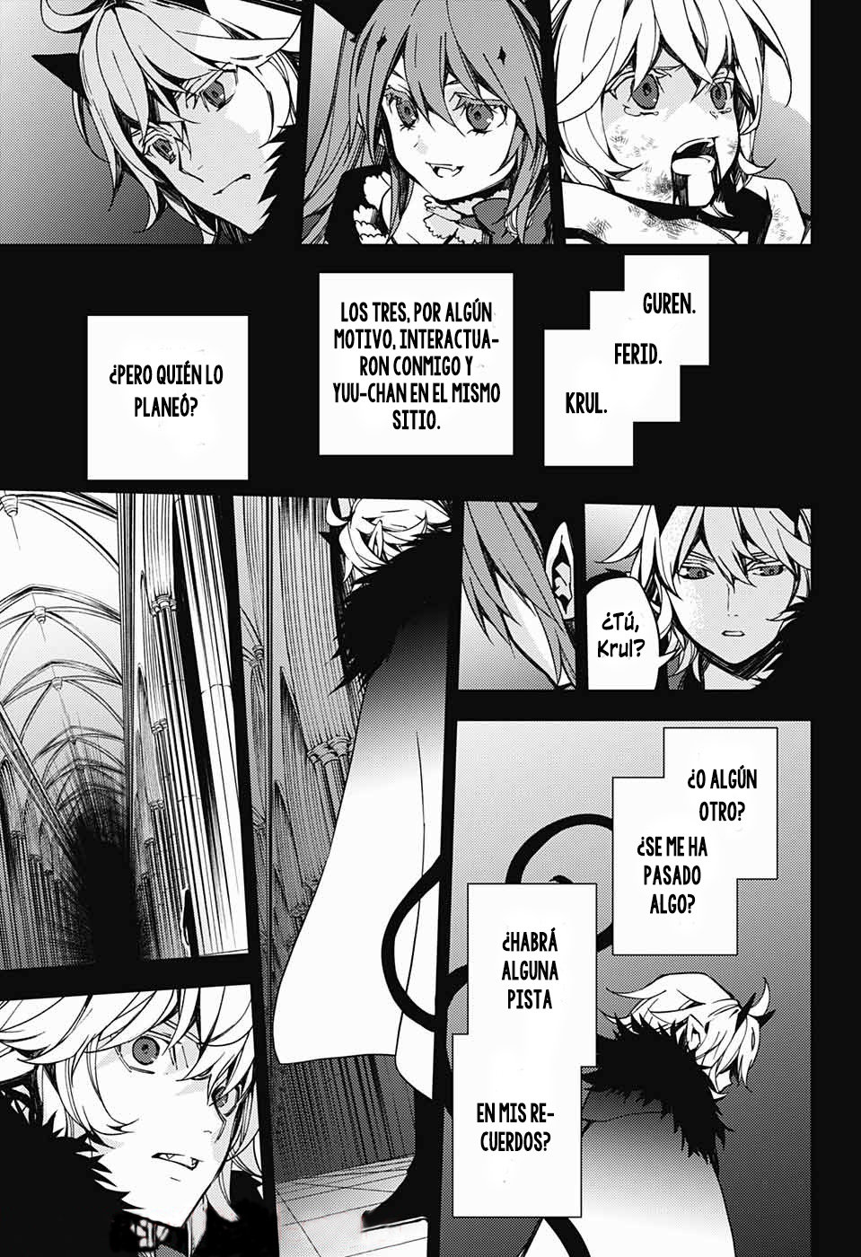Owari no Seraph Capitulo 110: Saca a la luz el pasado página 28