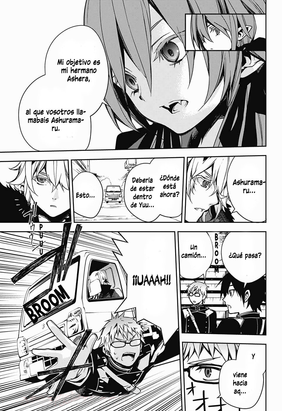 Owari no Seraph Capitulo 110: Saca a la luz el pasado página 35