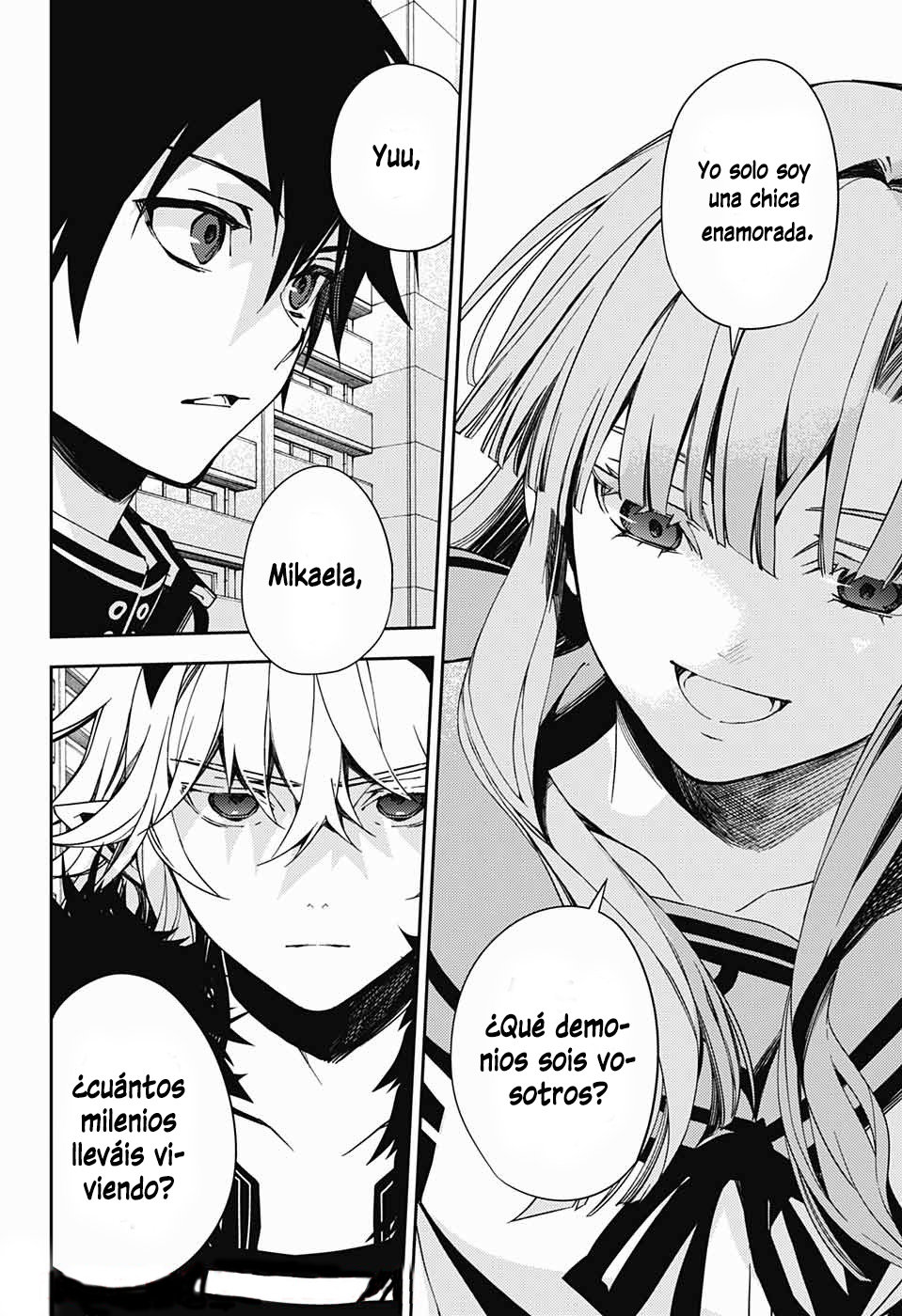 Owari no Seraph Capitulo 110: Saca a la luz el pasado página 42