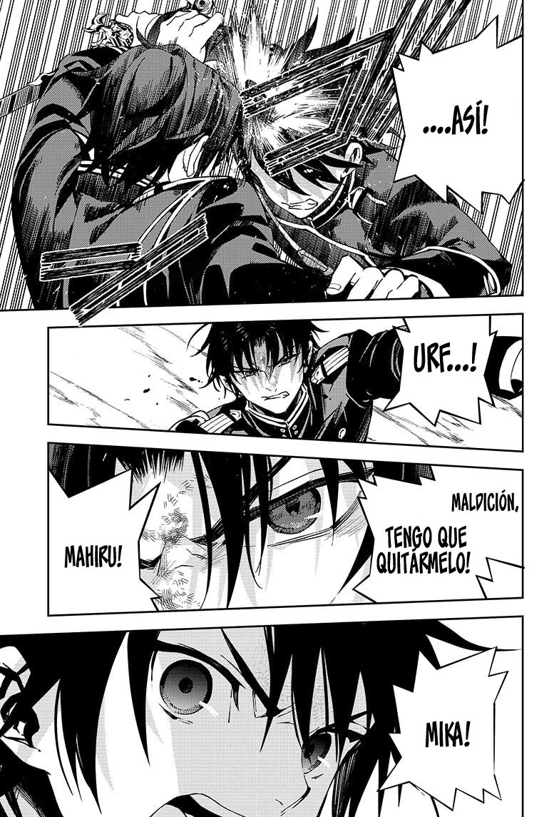 Owari no Seraph Capitulo 112: Desafiando a la Familia página 10